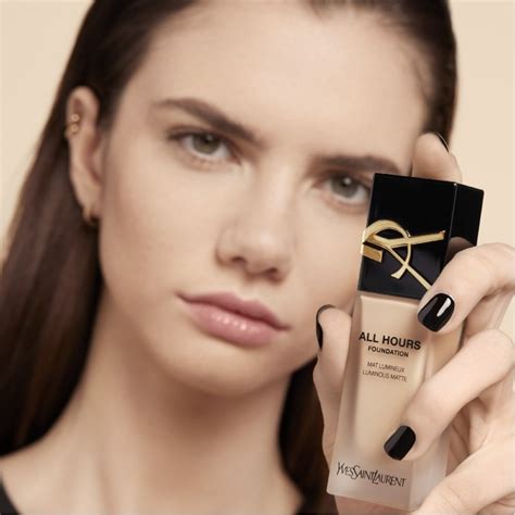 ysl all hours foundation powder|ysl matte foundation.